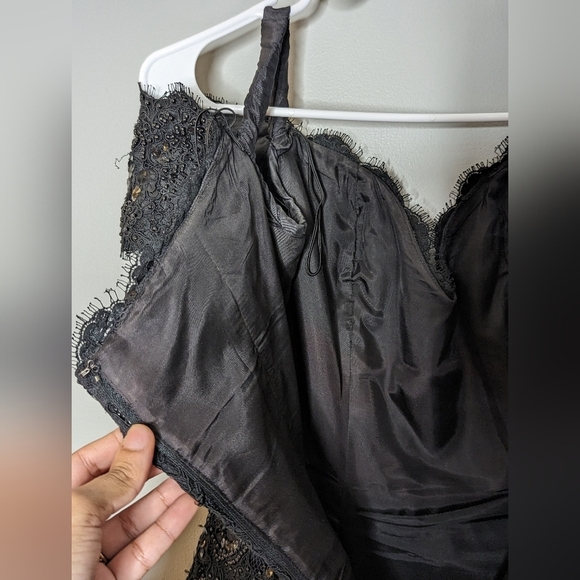 Chris Kole Vintage off the shoulder beaded COUTURE dress - Picture 7 of 15